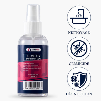 Acmejoy  Sextoys, poupées, etc. liquide nettoyant 120ml