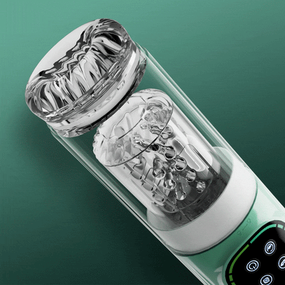 Heaven -  4 EN 1 rotative à succion et vibrante pour hommes Masturbateur Cup