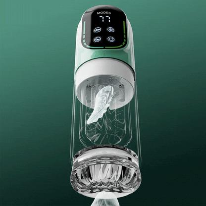 Heaven -  4 EN 1 rotative à succion et vibrante pour hommes Masturbateur Cup