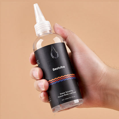 Acmejoy X Bestvibe - Lubrifiant à base d’eau 240 ml/120 ml, lubrifiant intime longue durée, compatible avec les jouets et les préservatifs