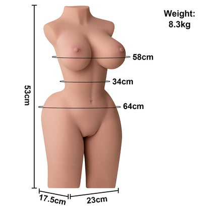 【Pegi】 Corps parfait, jambes fines et taille poupée sexuelle 9,5 kg