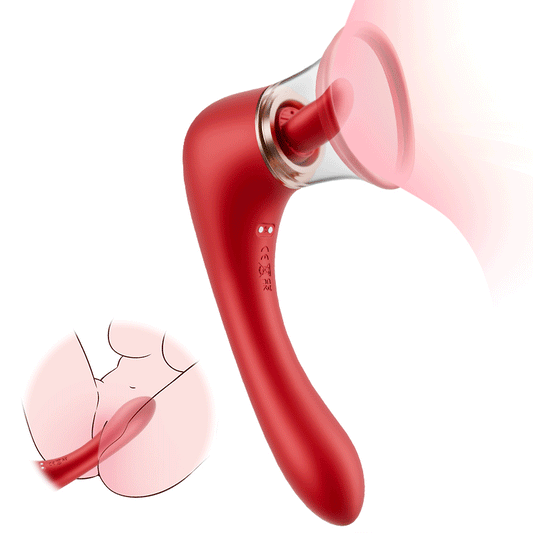 Vibrateur à succion Stimulateur clitoridien & mamelonnaire