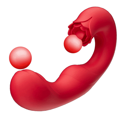 Tina - Vibromasseur Féminin avec 7 Fréquences de Vibration, Oscillation et Léchage de Langu