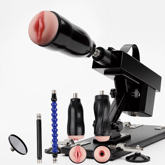 DualStorm – Masturbateur masculin automatique à double entrée avec expérience réaliste