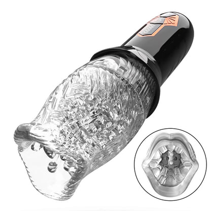 TORNADO - Masturbateur Cup coque souple et transparente