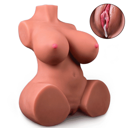 Kelly – Peau brune, vagin adorable, gros seins et gros cul, poupée sexuelle, 10 kg