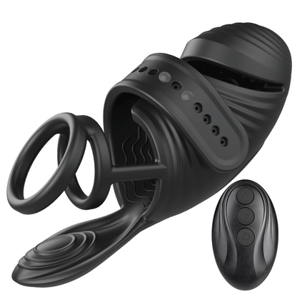 Ayn - Vibrateur pénien avec 7 vibrations pour retarder l'éjaculation