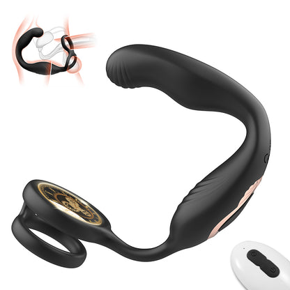 Leonard - 10-Frequenz-Vibration + Rotation, Anuserweiterung, beispiellose Stimulation