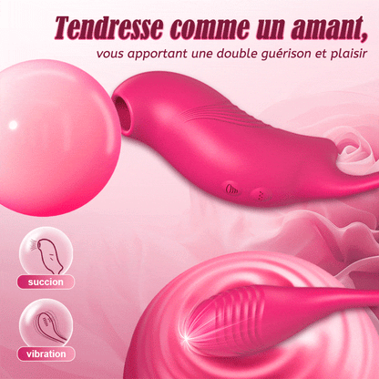 Vibromasseurs 2 EN 1 10 Succions 10 Vibrations