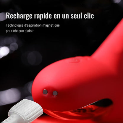 Vibrateur 3 en 1 pour le point G et le point A pour le massage clitoridien