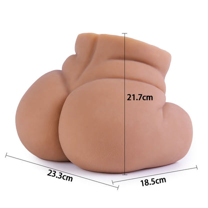 【Envoyé le 4 Août 】super grosse femme Masturbateur réaliste, marron 4kg