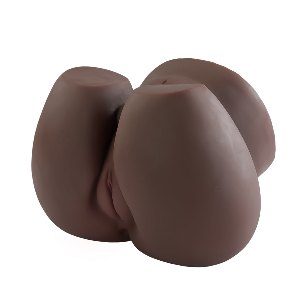 Mantou Hip Marron Noir Masturbateur Réaliste 5kg Taille 1:1