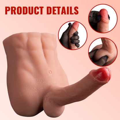 BARTLETT II Gerneration Brown Poupée réaliste pour homme avec gode