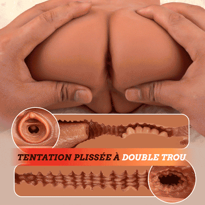 Avec lèvres serrées 2 trous Grace Juicy Pussy fesses réalistes 1,9 kg