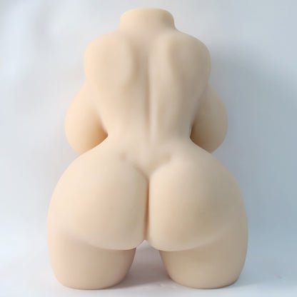 Festin de Fleurs de Poirier · Poitrine généreuse de 3,1 kg —— Femme pulpeuse et sensuelle, douce et onirique