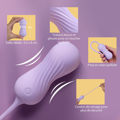 【Précommande】Elf — Vibrateur à Stimulation 360° avec Vibration et Rotation à 9 Fréquences