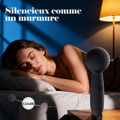 Mini-masseur avec 10 modes de vibration pour le plaisir sexuel des femmes et des couples