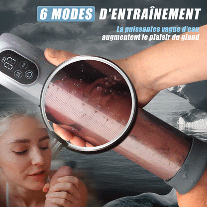 Moss - Pompe à pénis à vide 4 en 1 avec plusieurs modes d'entraînement