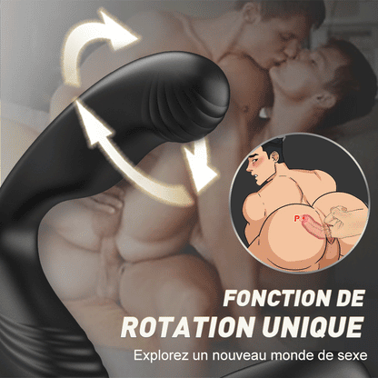 Leonard - 10-Frequenz-Vibration + Rotation, Anuserweiterung, beispiellose Stimulation