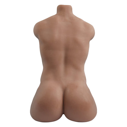 Homme primitif : Leon mannequin à la peau bronzée, poids de 8,5 kg.