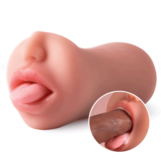 Hanny Temptation - 3 vitesses de vibration 7 fréquences Langue léchant Pocket Pussy Nude Color