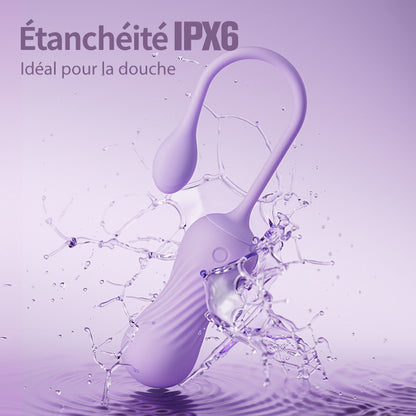 【Précommande】Elf — Vibrateur à Stimulation 360° avec Vibration et Rotation à 9 Fréquences