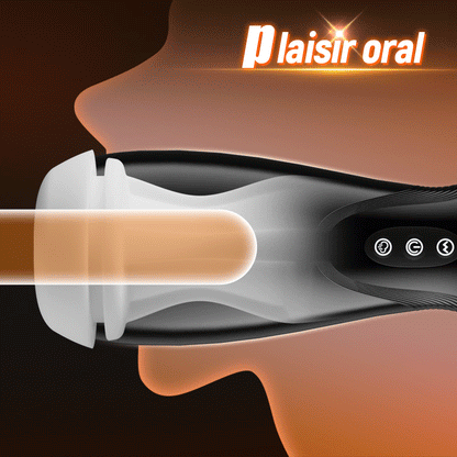 SolaceX - 8 Succion 10 Vibration One Touch Orgasm Digital Vacuum Masturbator