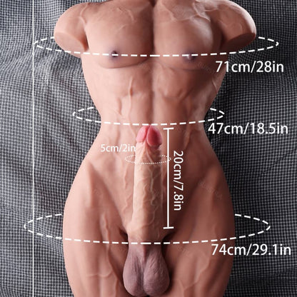 Jake - Charmant muscle masculin Jake - parfait gros muscles pectoraux et abdominaux peau brune partenaire sexuel