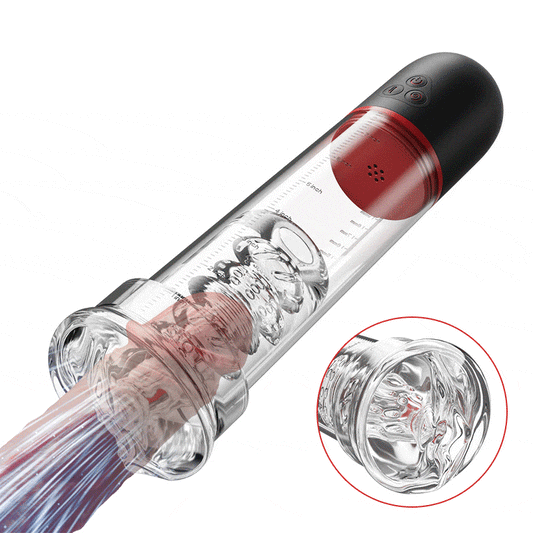 S-HANDE - 2 en 1 Pompe à pénis automatique S-HANDE