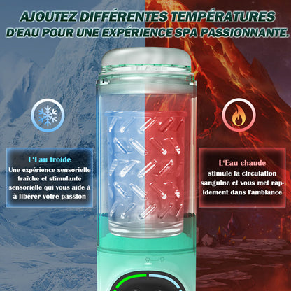 Heaven -  4 EN 1 rotative à succion et vibrante pour hommes Masturbateur Cup