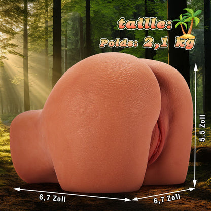 Maya - Masturbateur réaliste sexy à double entrée Poupée de Poitrine Fesses