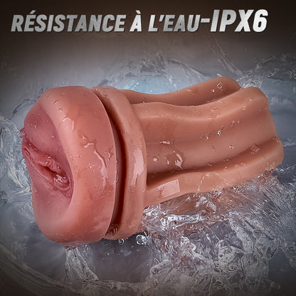 Captain - 5 Succion 10 Vibration Entrée Vaginale Simulée Masturbateur homme