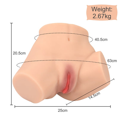 Isabella - Fesses portable Poupée sexuelle à ultra-simulation 2.67kg
