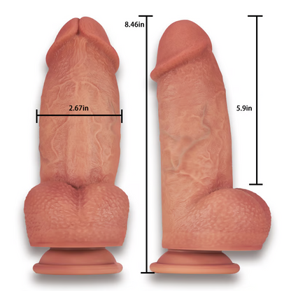 Gode Anal Grand Dildo Diamètre 7 CM