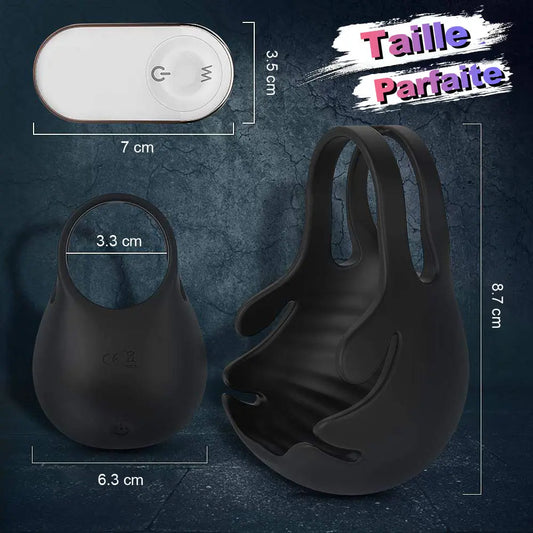 Anneaux Testicules Anneaux Pénis 9 Vibrations S-Hande S-Hande