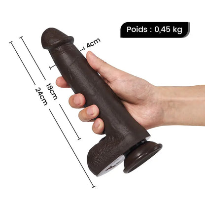 EAGLE Cock Gode Réaliste 18*4 CM Va-et-Vient Vibration Acmejoy