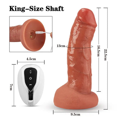 MACHO 13 CM Gode 7 Battements 10 Vibrations Acmejoy